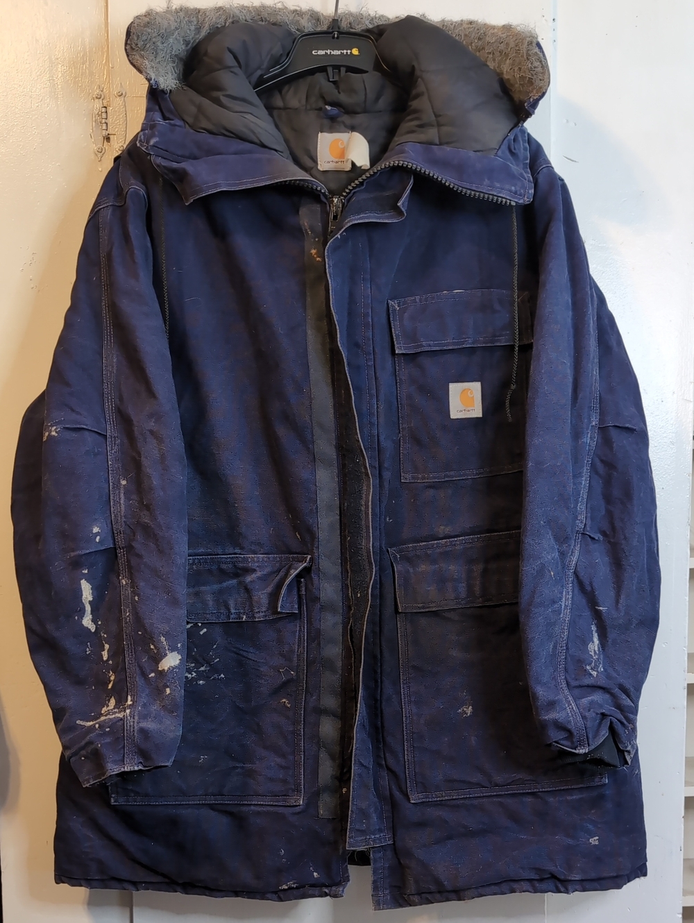 Vint. Carhartt Isulated Parka Coat mens 5XL